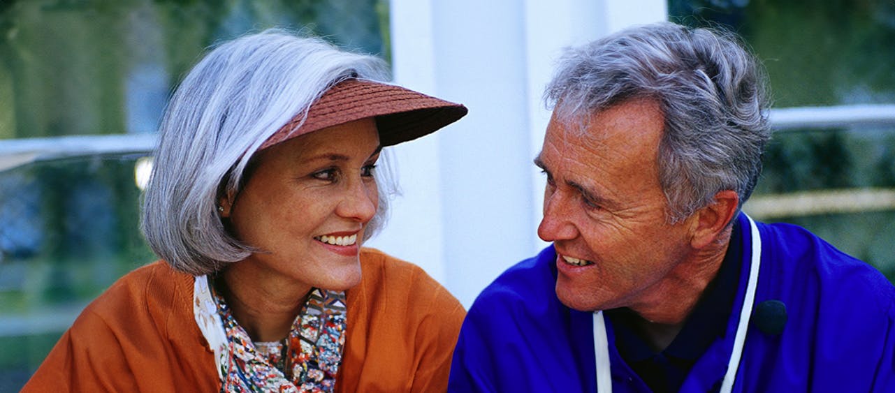 Elderly Couple receiving top-notch care