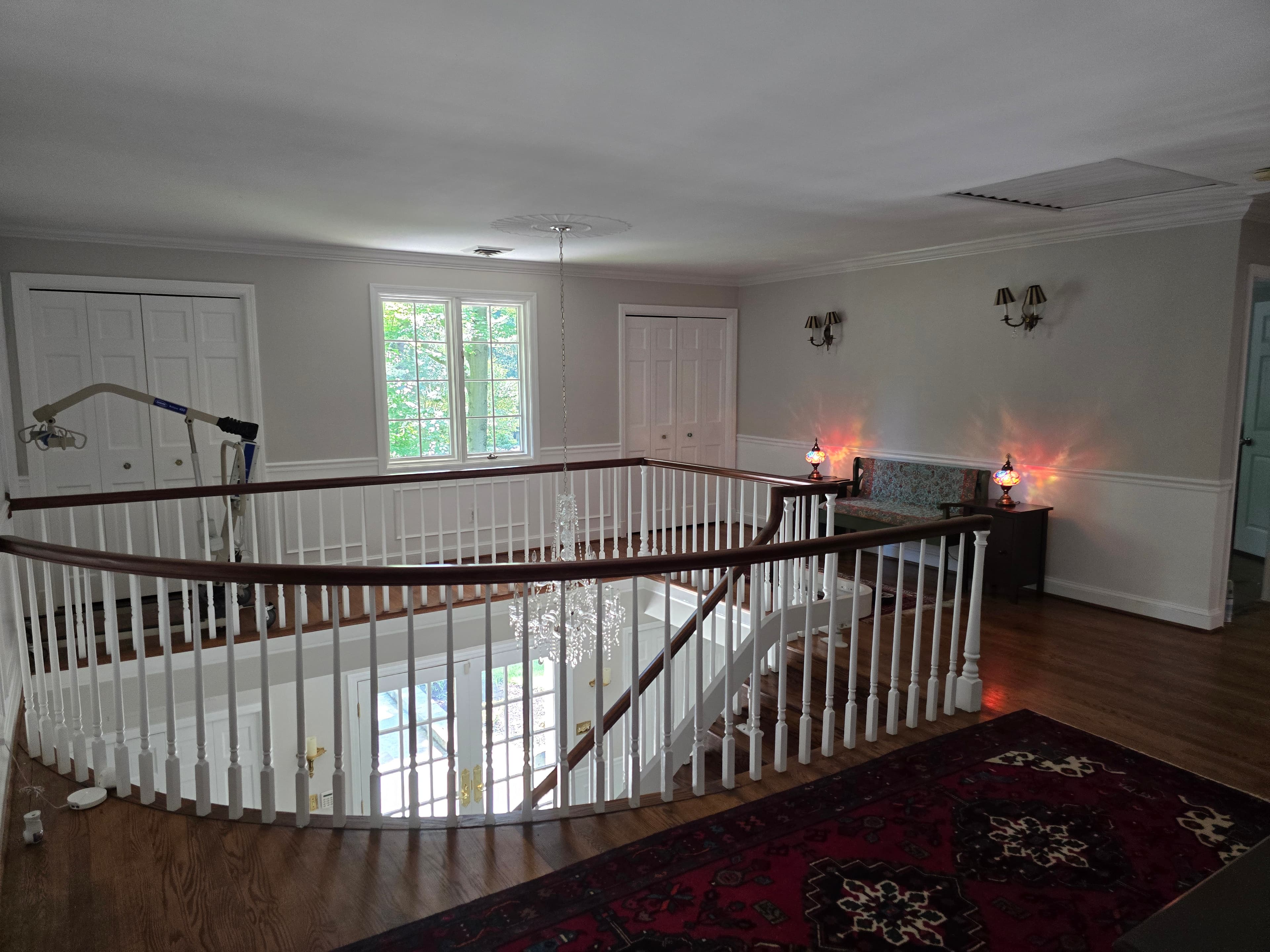 Upstairs hallway